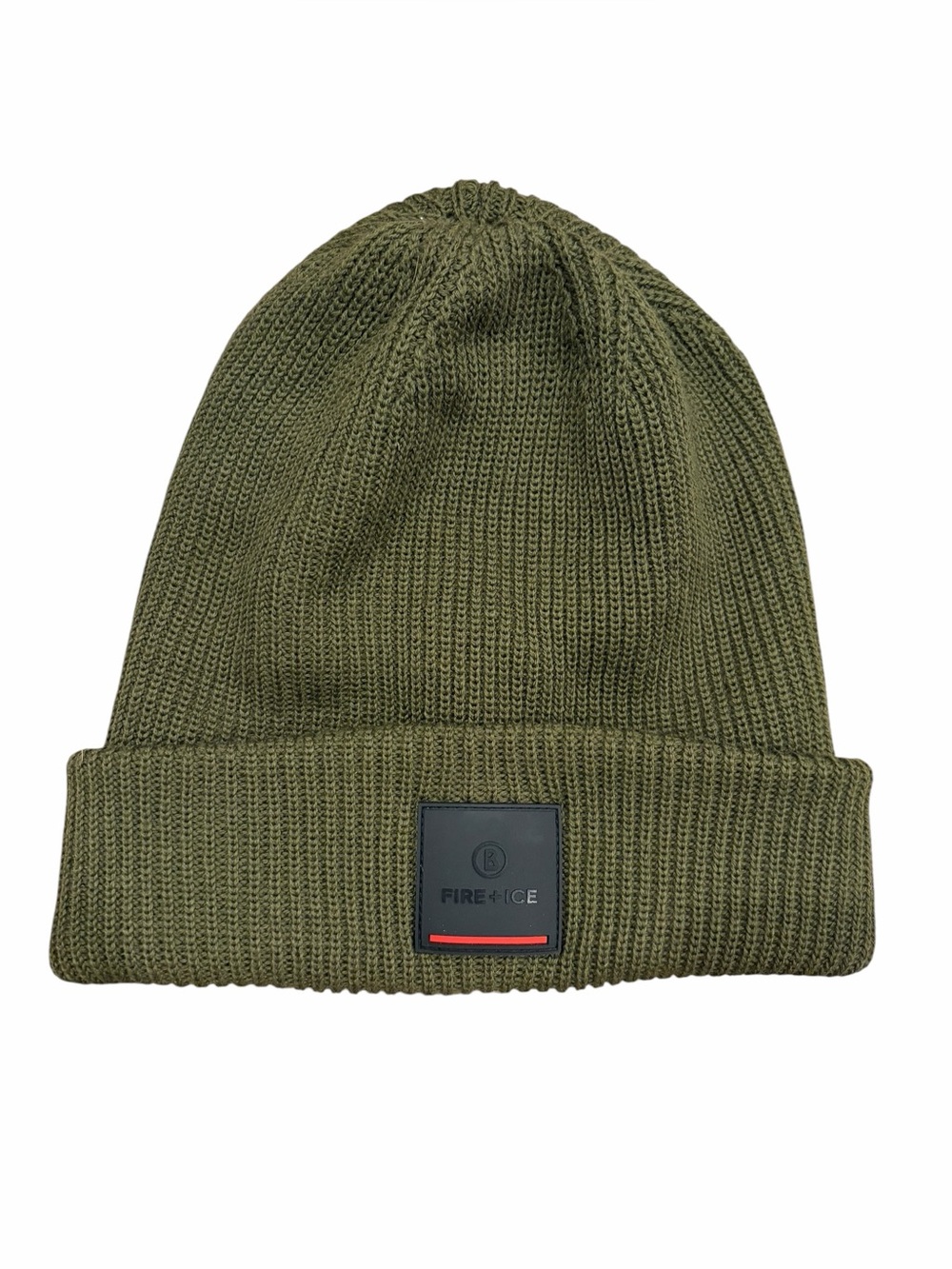 Bogner Fire + Ice Virgin Wool Ribbed Tarek Beanie Hat